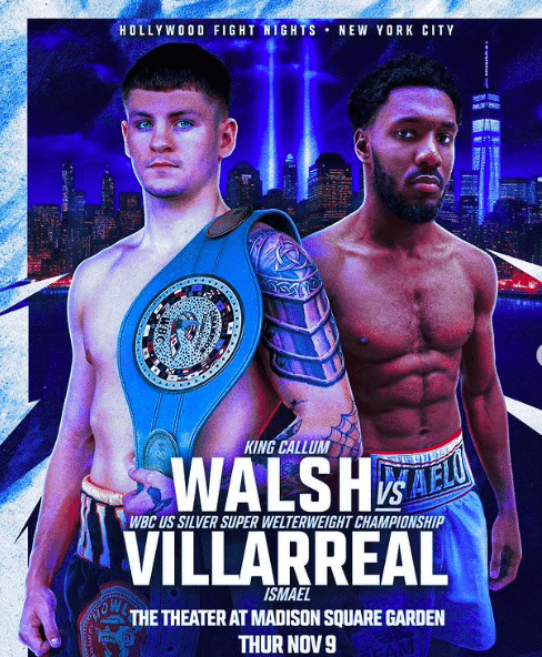 Callum Walsh headlines MSG Theater Nov 9, 2023