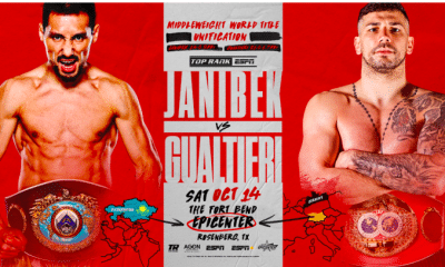 Janibek vs Gualtieri: Full Card, Prelims, Betting Picks