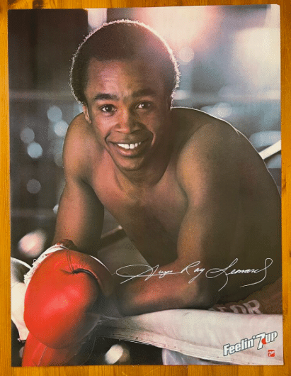 Ray Leonard repped 7-Up