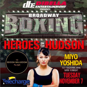 Miyo Yoshida fights Nov 7