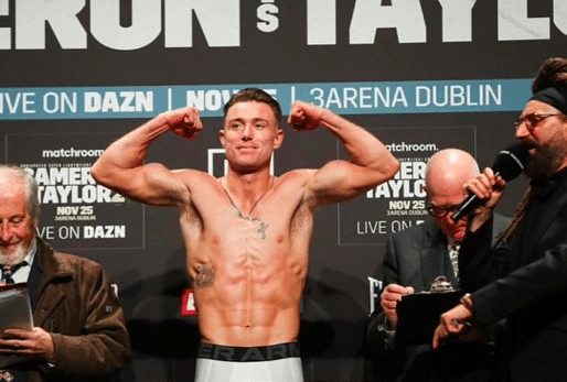 Paddy Donovan goes to 12-0 on Nov 25 in Dublin 