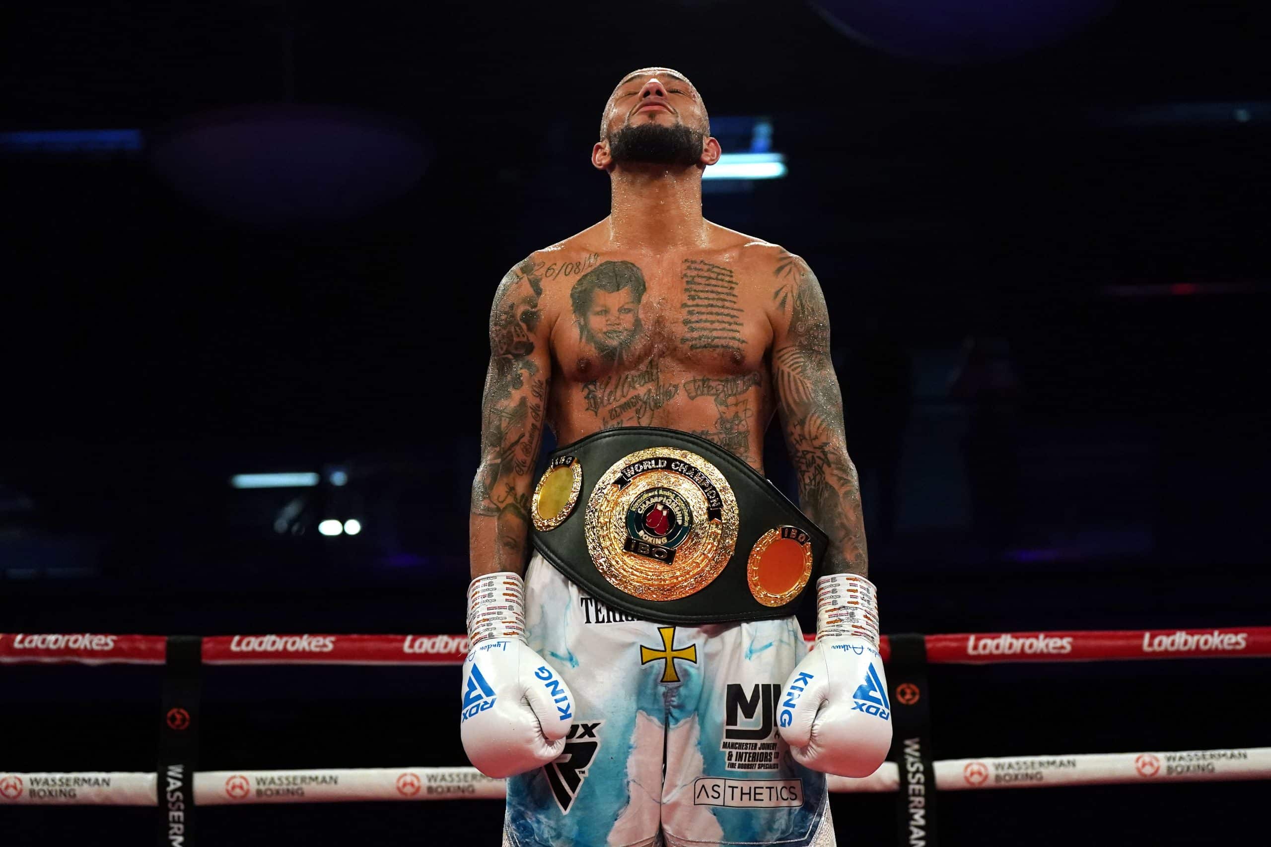 Lyndon Arthur boxing record