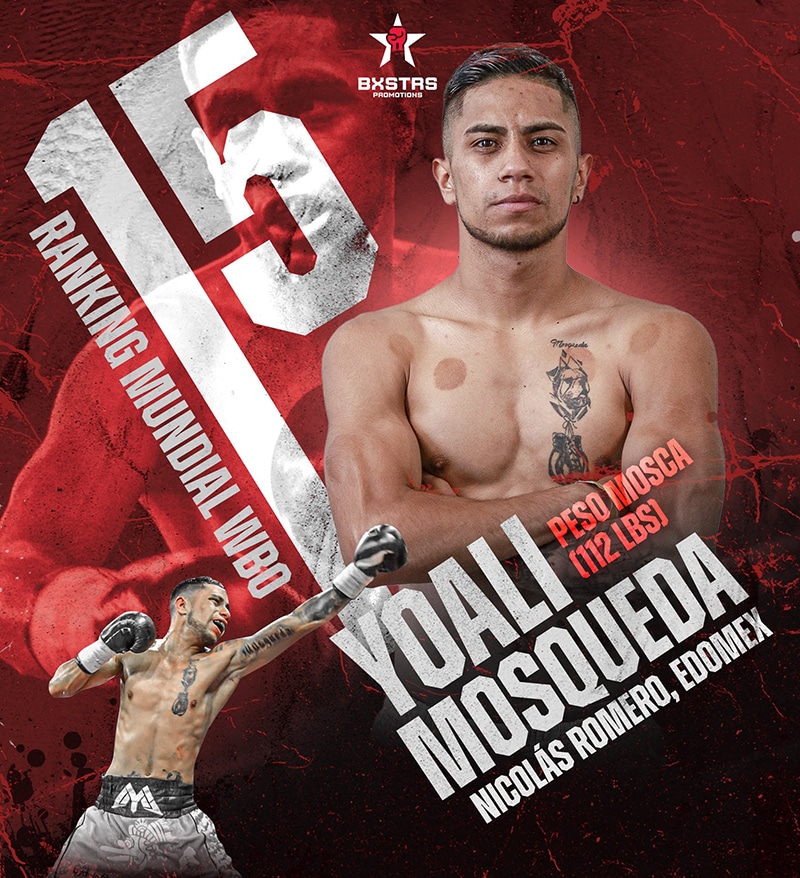 Yoali Mosqueda is already a ranked prospect after just ten professional fights. 