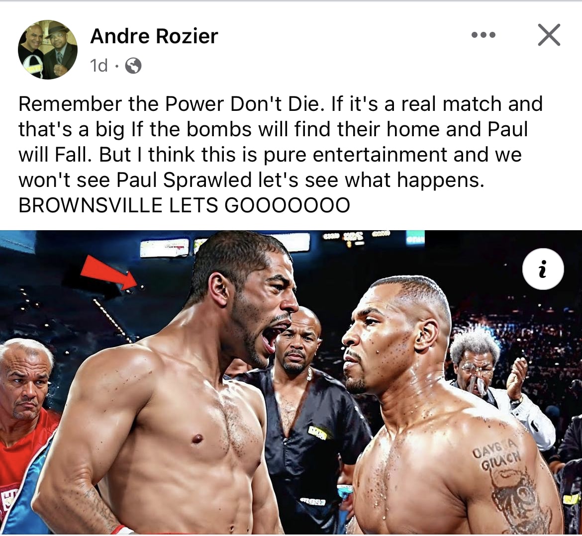 People like Andre Rozier wonder about the rules for Jake Paul Vs Mike Tyson 