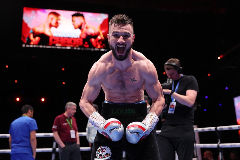 Undefeated Jack McCann was the favorite, but Louis Greene had other plans. Photo: Mark Robinson, Matchroom Boxing Madrimov wins