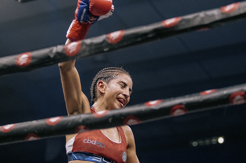 Yoka Valle fought for her place in boxing, and for all women in boxing. Photo: Kevin Luoja