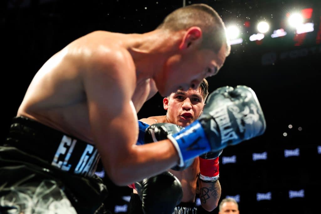 Bam Rodriguez took it to the veteran Juan Francisco Estrada from the opening bell. Photo: Amanda Westcott, Matchroom