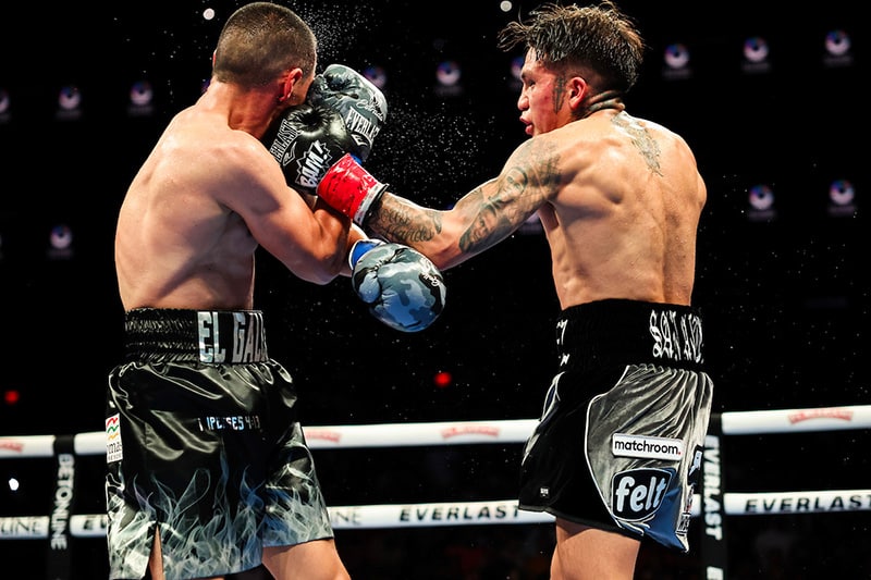 Jesse Rodriguez took down the great former champion Juan Francisco Estrada last June. Photo: Amanda Westcott/Matchroom Boxing