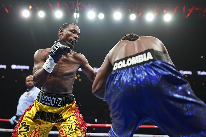 Kenneth Sims Jr. said he thought Serhii Bohachuk won on Saturday. Photo: Cris Esqueda, Golden Boy Boxing Vergil Ortiz Jr.