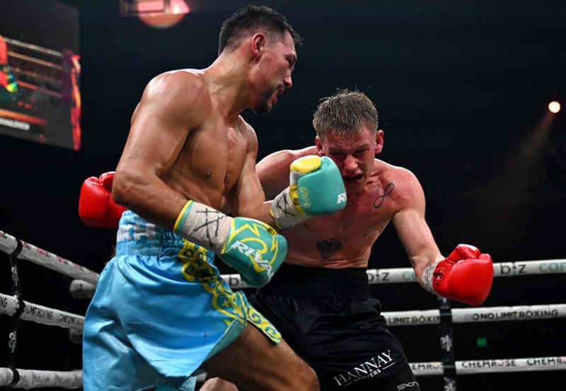 Janibek Alimkhanuly has struggled to secure a worthy opponent. Finally he'll face Erislandy Lara in a middlweight unification fight. Photo: No Limit Boxing