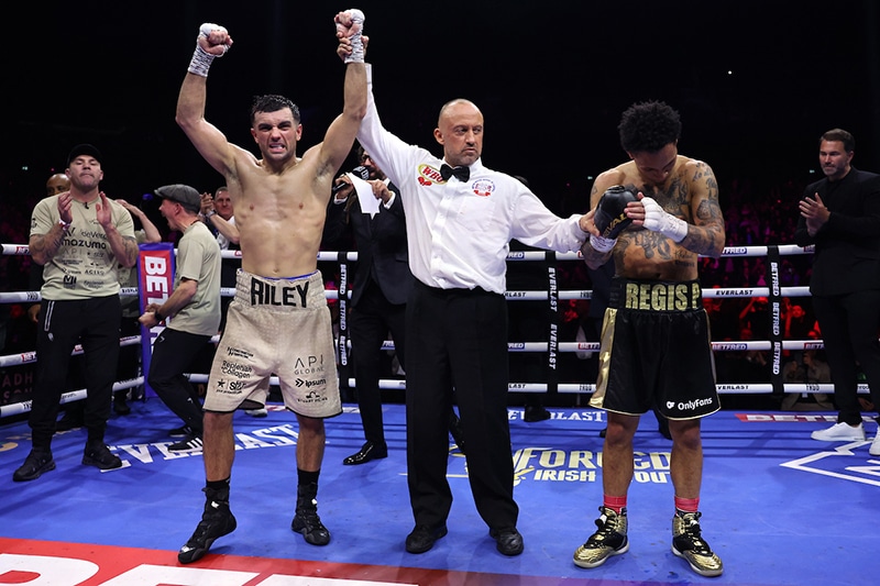 Regis Prograis knew when he heard the first score that Jack Catterall was the winner. Photo: Mark Robinson, Matchroom Boxing