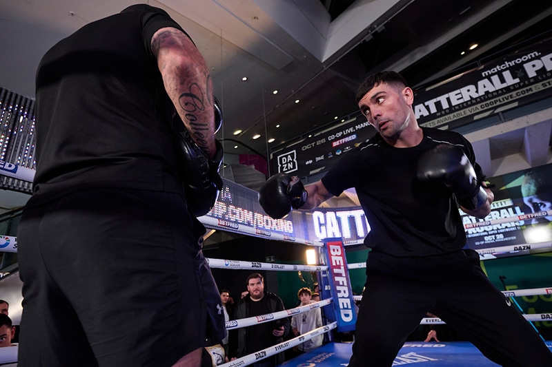 Saturday's fight appears to be Jack Catterall's fight to win against Regis Prograis. Photo: Mark Robinson, Matchroom Boxing Catterall vs Prograis