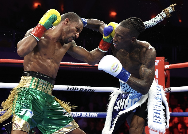 Fans might want to see a trilogy, but O'Shaquie Foster doesn't seem keen on the idea. Photo: Mikey Williams, Top Rank Boxing