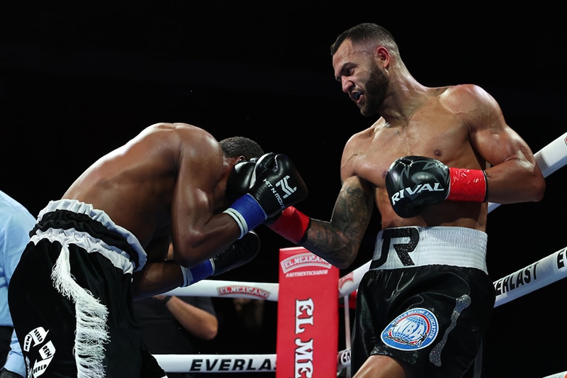 Jose Roman dealt Jalil Hackett an unexpected challenge resulting in his first loss. Photo: Melina Pizano, Matchroom