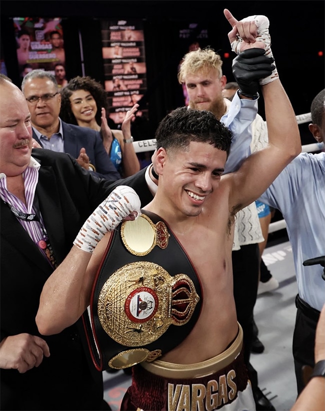 Antonio Vargas finally won the title he's been waiting for on Friday. Photo: Ed Mulholland, MVP