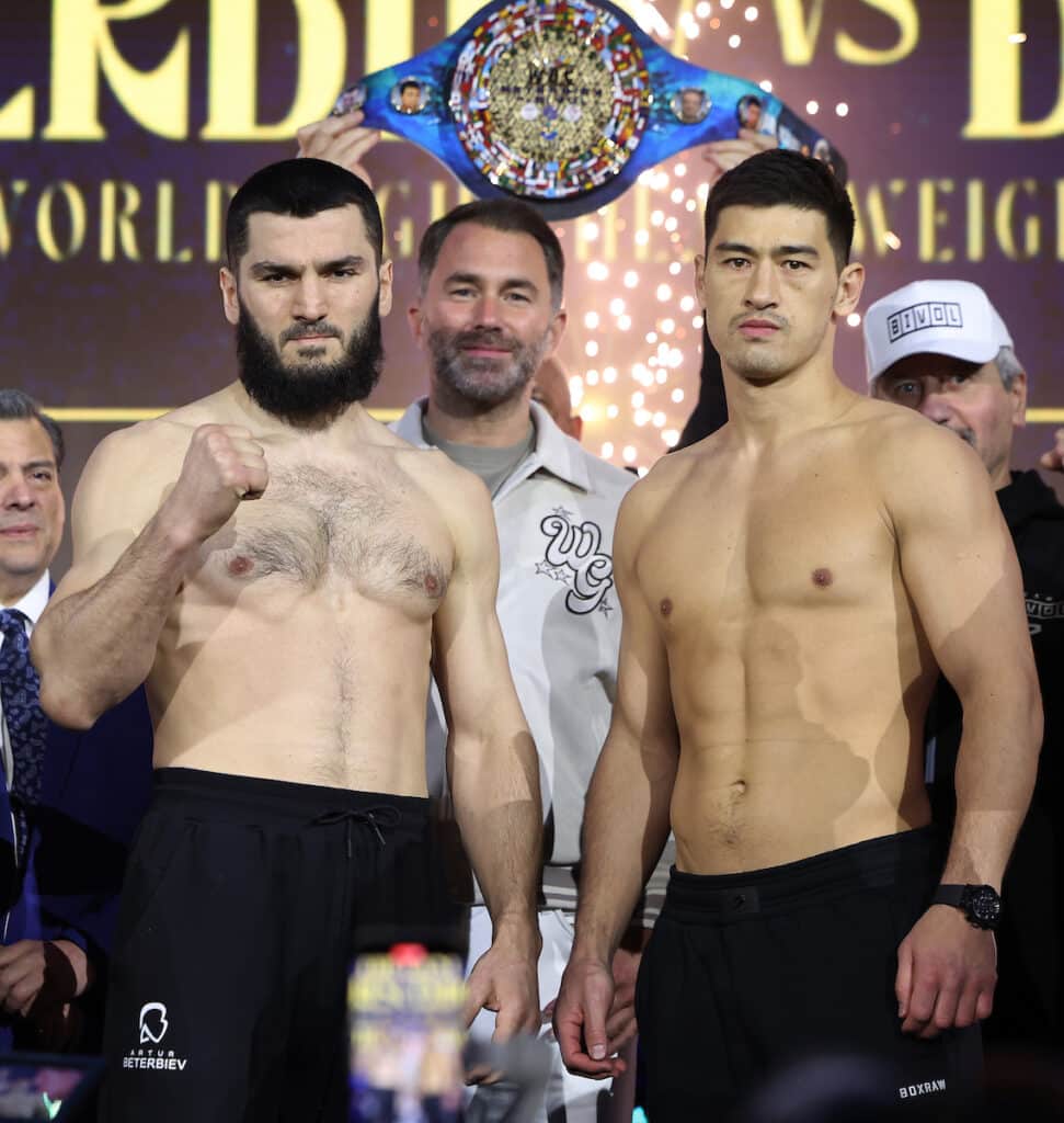 If you liked the first fight, you'll love Beterbiev vs Bivol 2. Photo: Mark Robinson, Matchroom Boxing