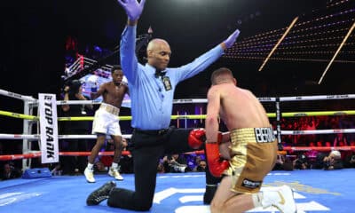 And The New: Keyshawn Davis Stops Denys Berinchyk To Win WBO Title