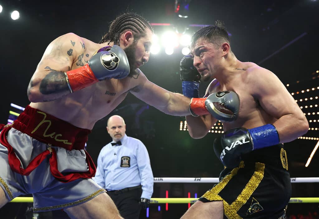 Has Nico Ali Walsh reached his maximum potential? Photo: Mikey Williams, Top Rank Boxing Abdullah Mason results undercard