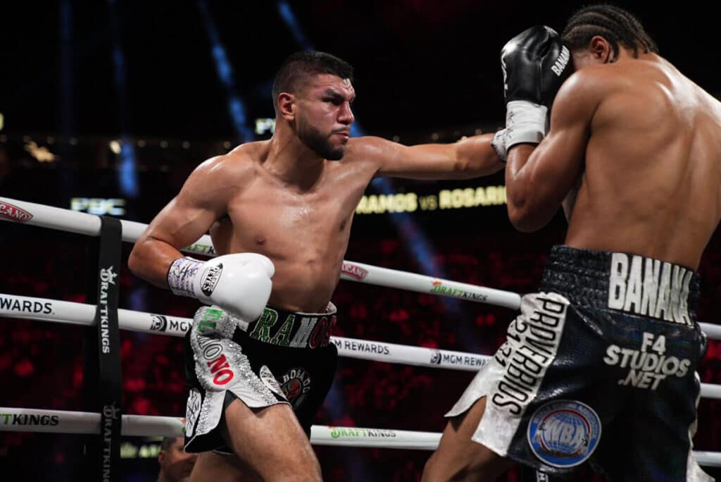 Jesus Ramos says he prefers to campaign at super welterweight and test the talent there after his win on Saturday. Photo: Esther Lin, Premier Boxing Champions