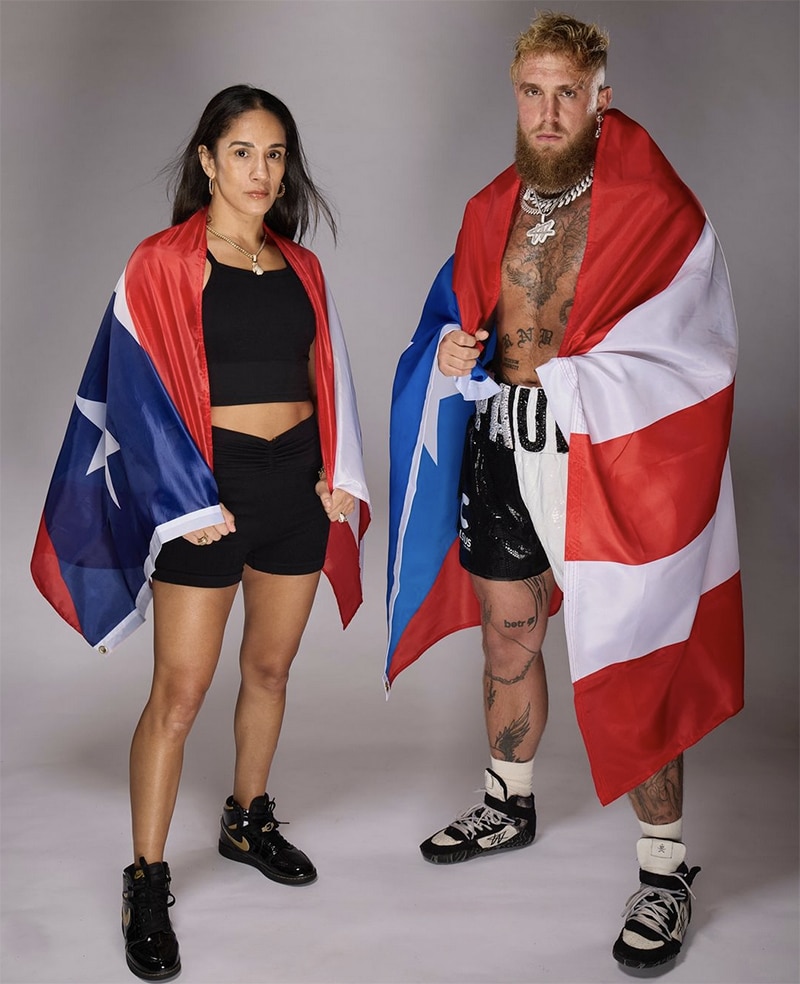 Jake Paul has worked wonders for five-division champion Amanda Serrano's professional boxing career. Photo: Most Valuable Promotions