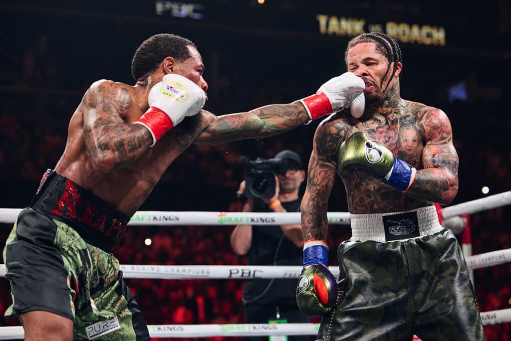 Lamont Roach felt he had done more than enough to win, but said he will be happy to run it back against Gervonta Davis. Photo: Esther Lin, Premier Boxing Champion