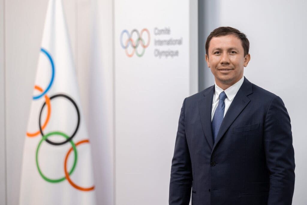 Gennadiy Golovkin stepped in last year to lead the effort on behalf of World Boxing to retain boxing as an Olympic sport at LA28. Photo: World Boxing