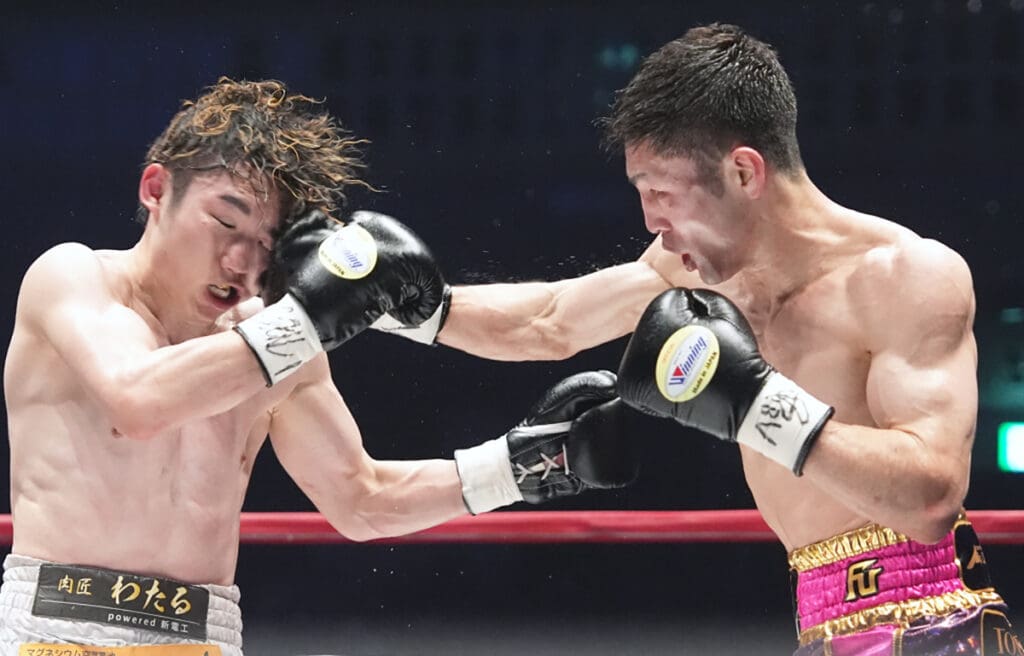 Seigo Yuri Akui and Kenshiro Teraji are both likely to move up a division. Photo: Naoki Fukuda