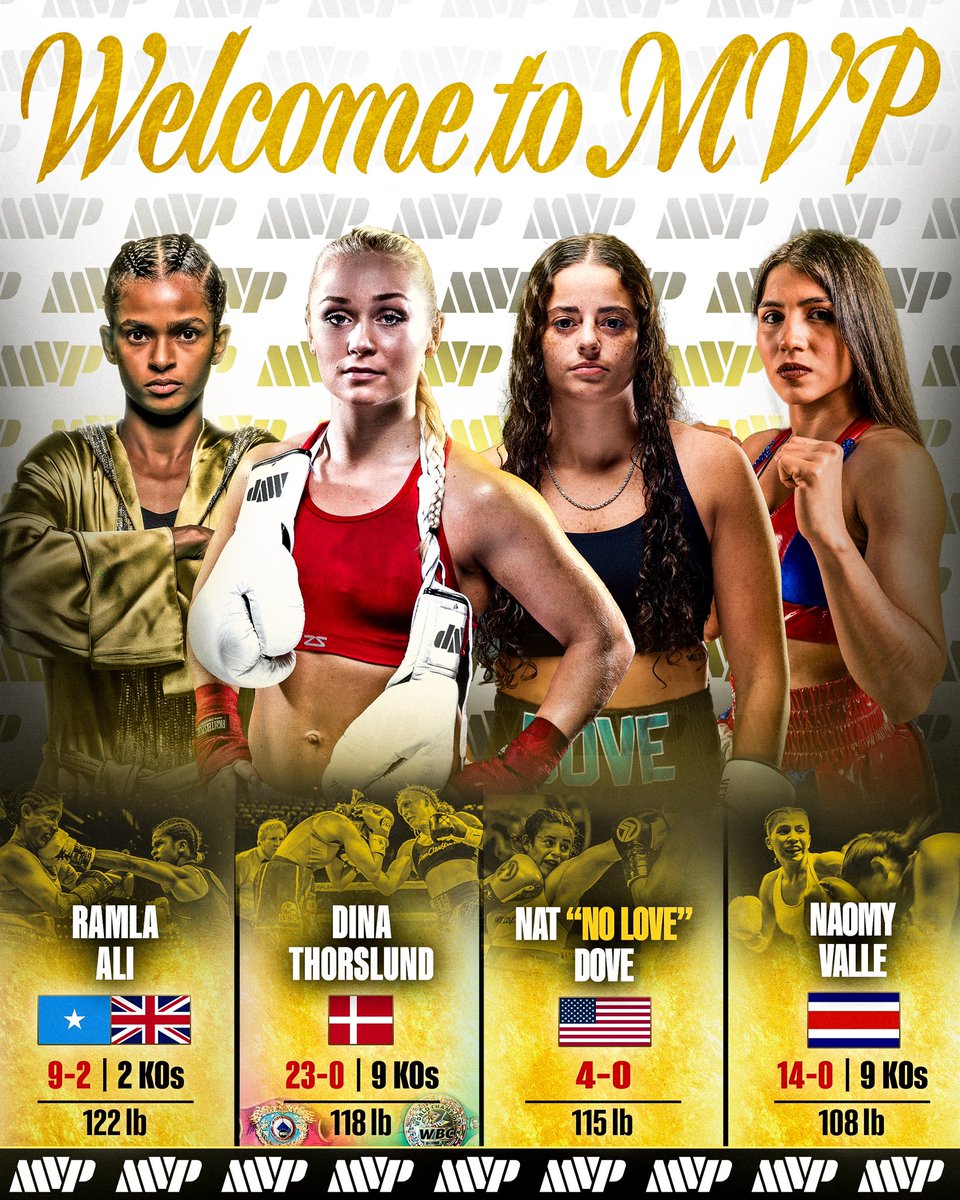 MVP is creating a phenomenal stable of top women's boxing talent.