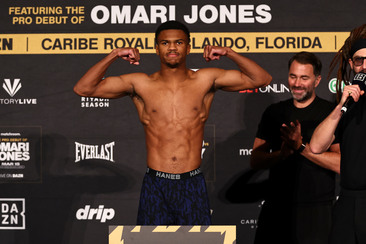 Olympic Medalist Omari Jones Makes Pro Debut Saturday