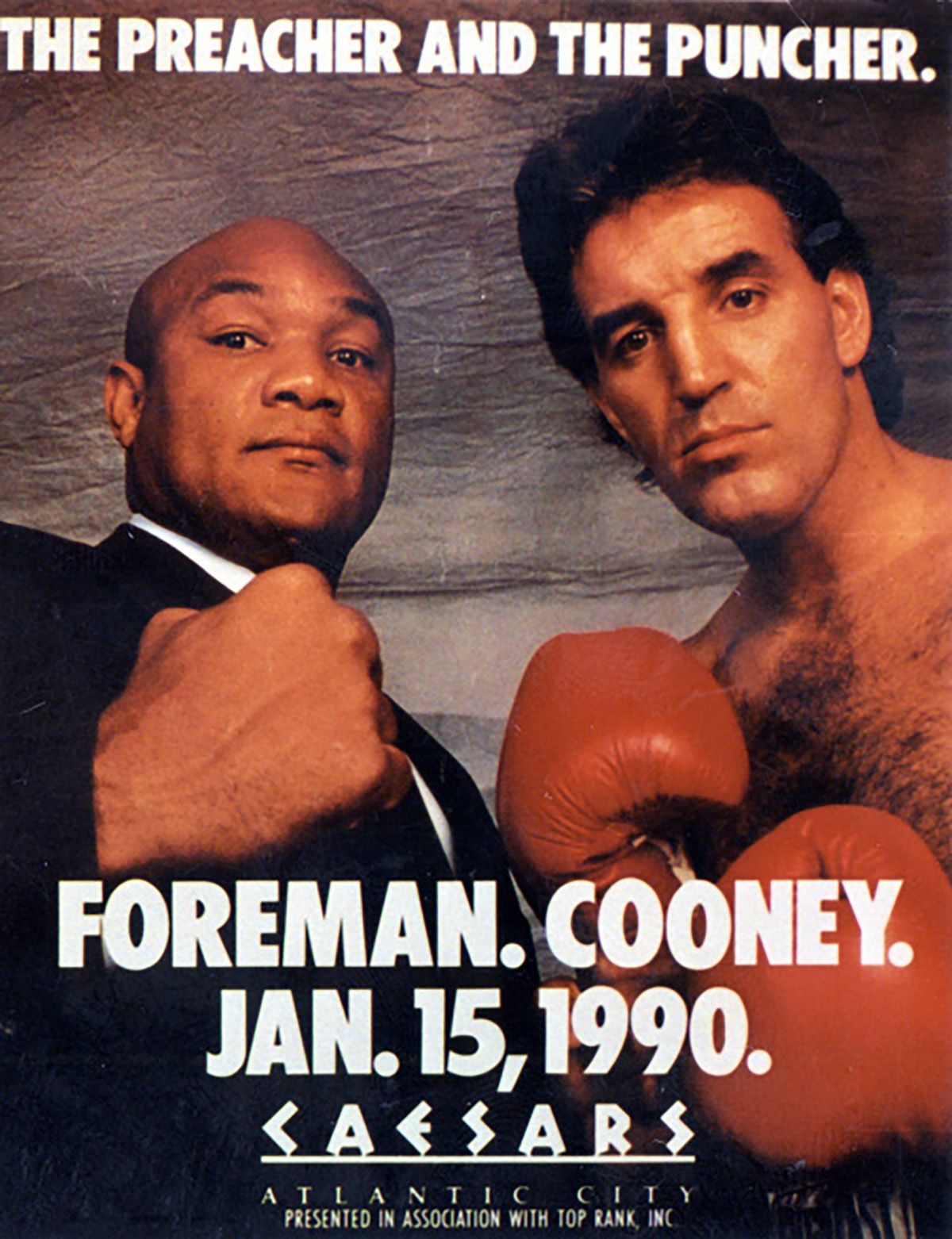 No one expected George Foreman's knockout performance against Gerry Cooney. Photo: Box Rec Wiki