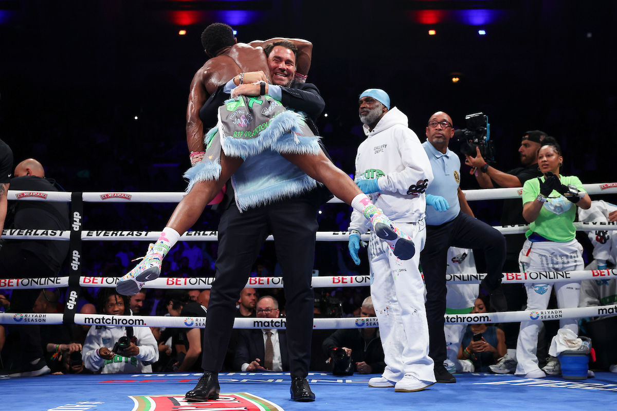 Jaron Ennis Signs Longterm Deal With Matchroom Boxing