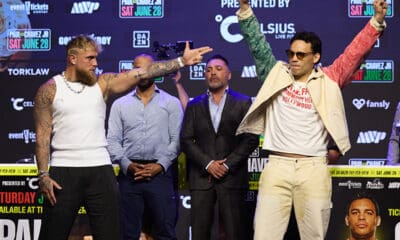Jake Paul and Julio Cesar Chavez Jr. Spice Things Up in Hollywood