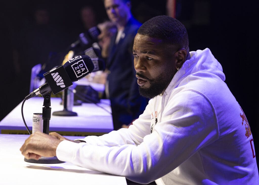Yuniel Dorticos said his age is not a factor in this fight. Photo: Esther Lin, Most Valuable Promotions