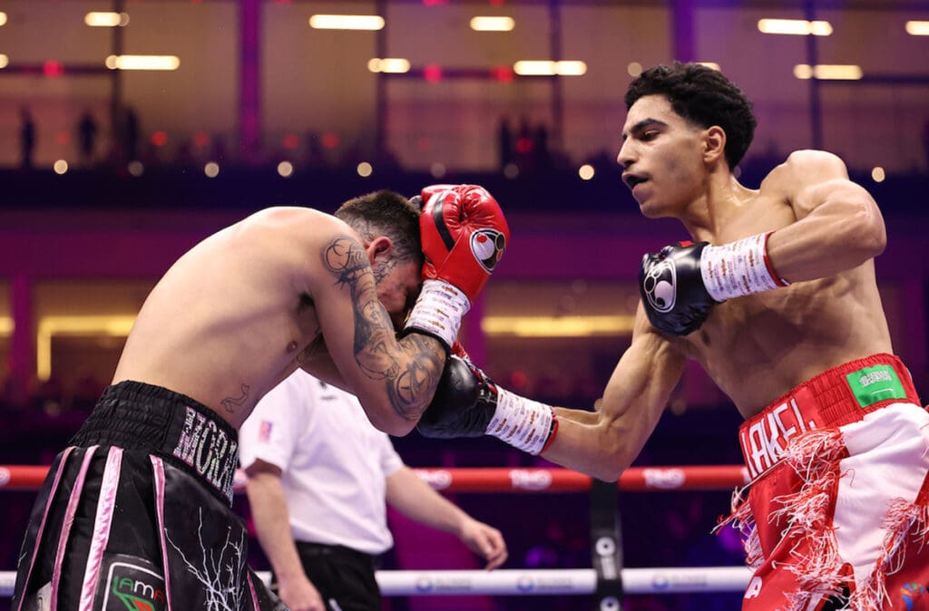 Mohammed Alakel is improving his skills. Photo: Leigh Dawney/Queensberry