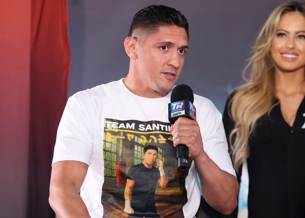 After making some changes and hiring a nutritionist, Giovani Santillan looks rested and ready to go. Photo: Gayle Lynn Falkenthal, NY Fights