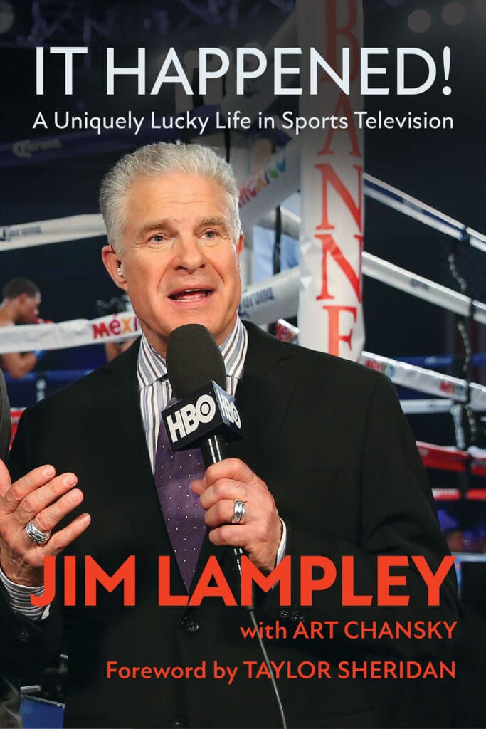 Jim Lampley's new book is now available for purchase. Photo: Simon & Schuster