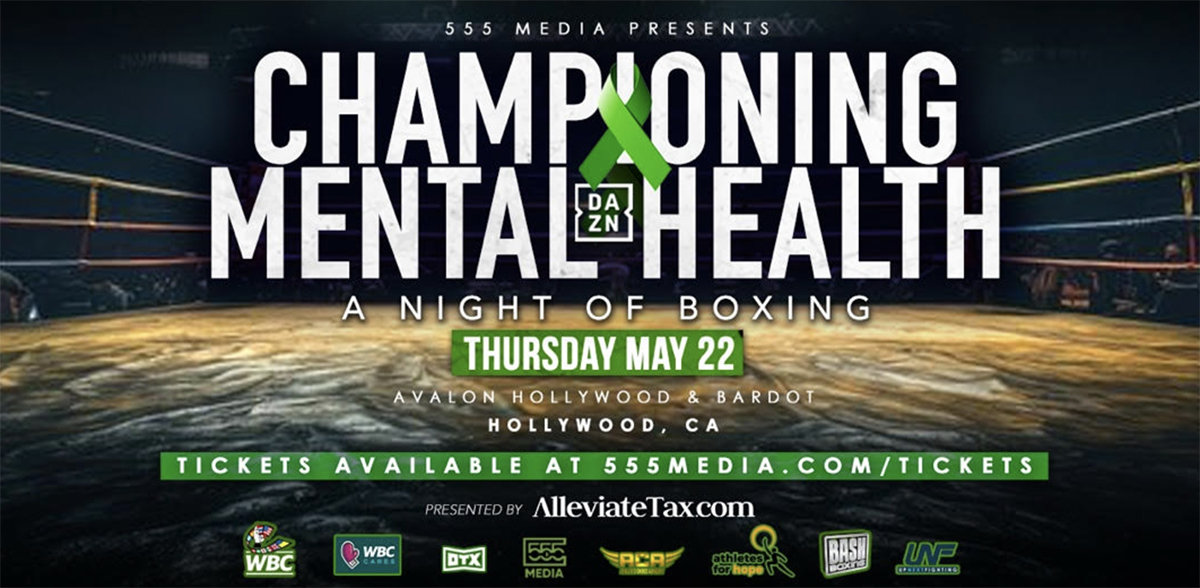 Boxing Charity Event Promotes Mental Health Awareness May 22