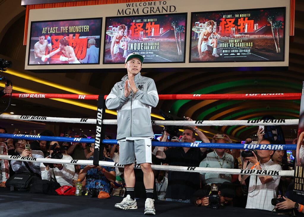 Fans get to see "The Monster" in a rare American appearance. Photo: Mikey Williams, Top Rank Boxing