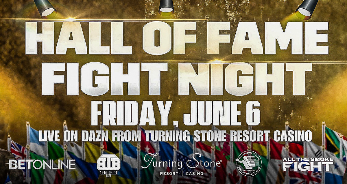 Boxing Hall of Fame Fight Night Set by Salita Promotions