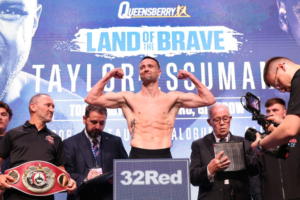 Will a move up to the welterweight division give Josh Taylor the push he needs? Photo: Leigh Dawney/Queensberry.