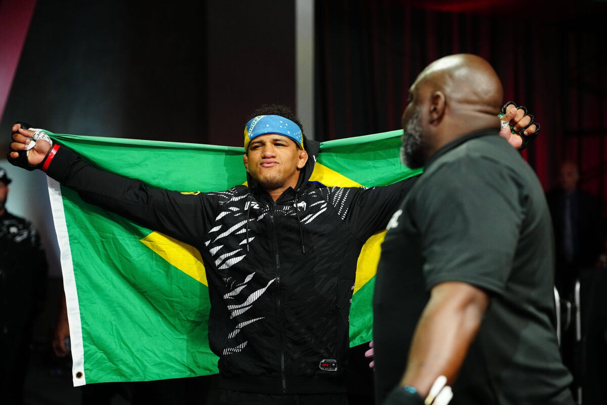 Gilbert Burns Puts Out Post Following UFC Vegas 106 Main Event Loss