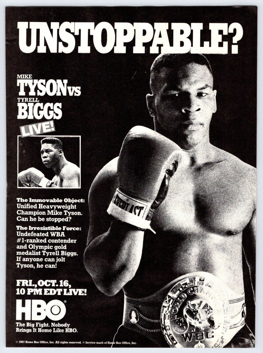 Both HBO Boxing and Donald Trump rode Mike Tyson's coattails to fame.