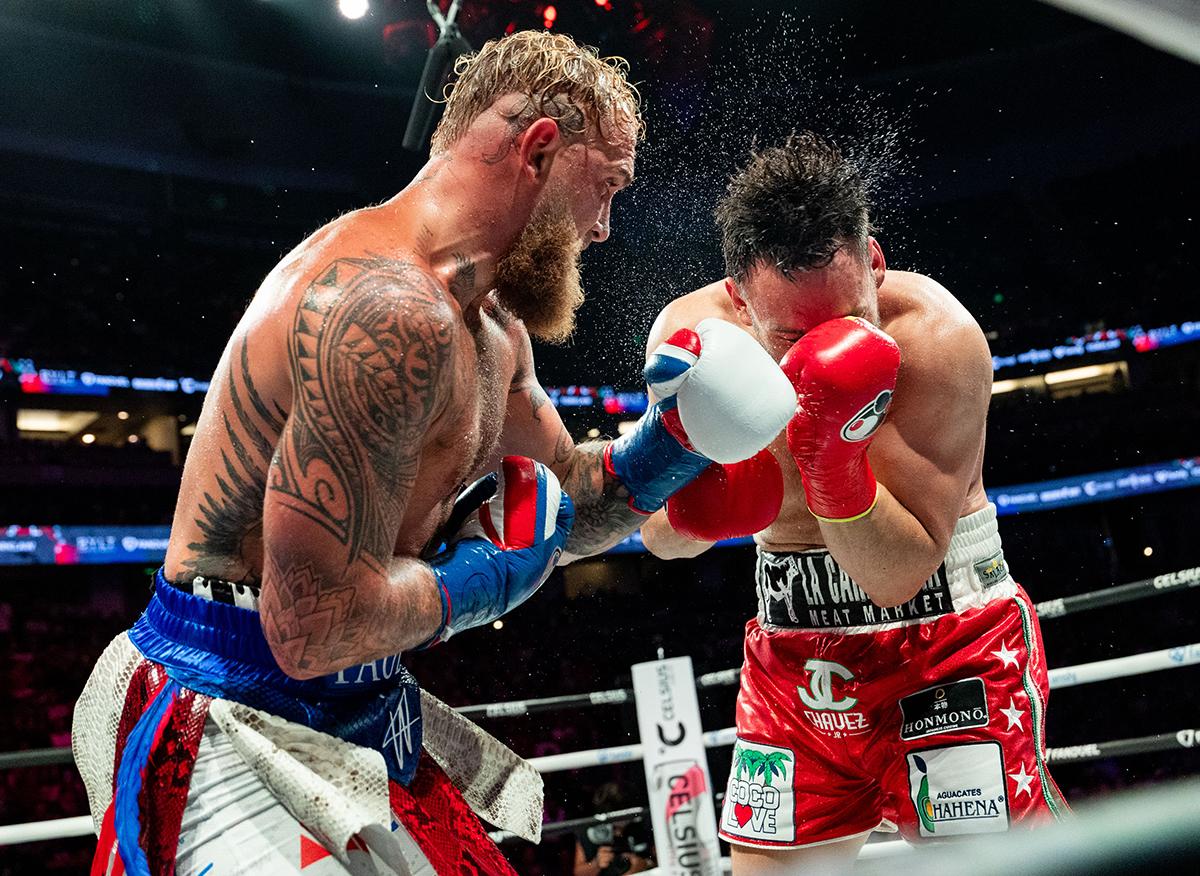 Julio Cesar Chavez Jr, owned up to starting way too slowly in the fight. Photo: Esther Lin, Most Valuable Promotions