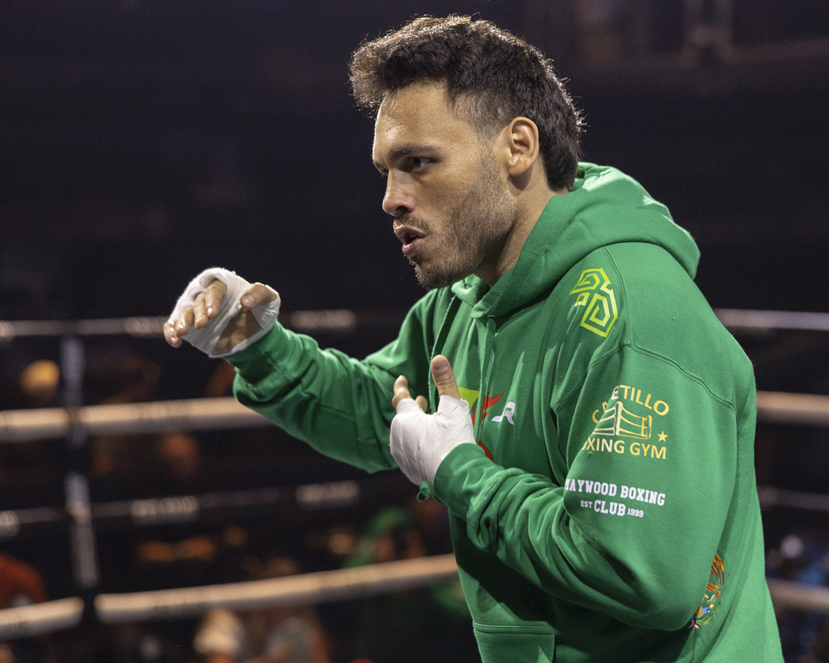 Julio Cesar Chavez Jr. swears he's changed his ways and has dedicated himself to clean living and hard training. Photo: Esther Lin, Most Valuable Promotions
