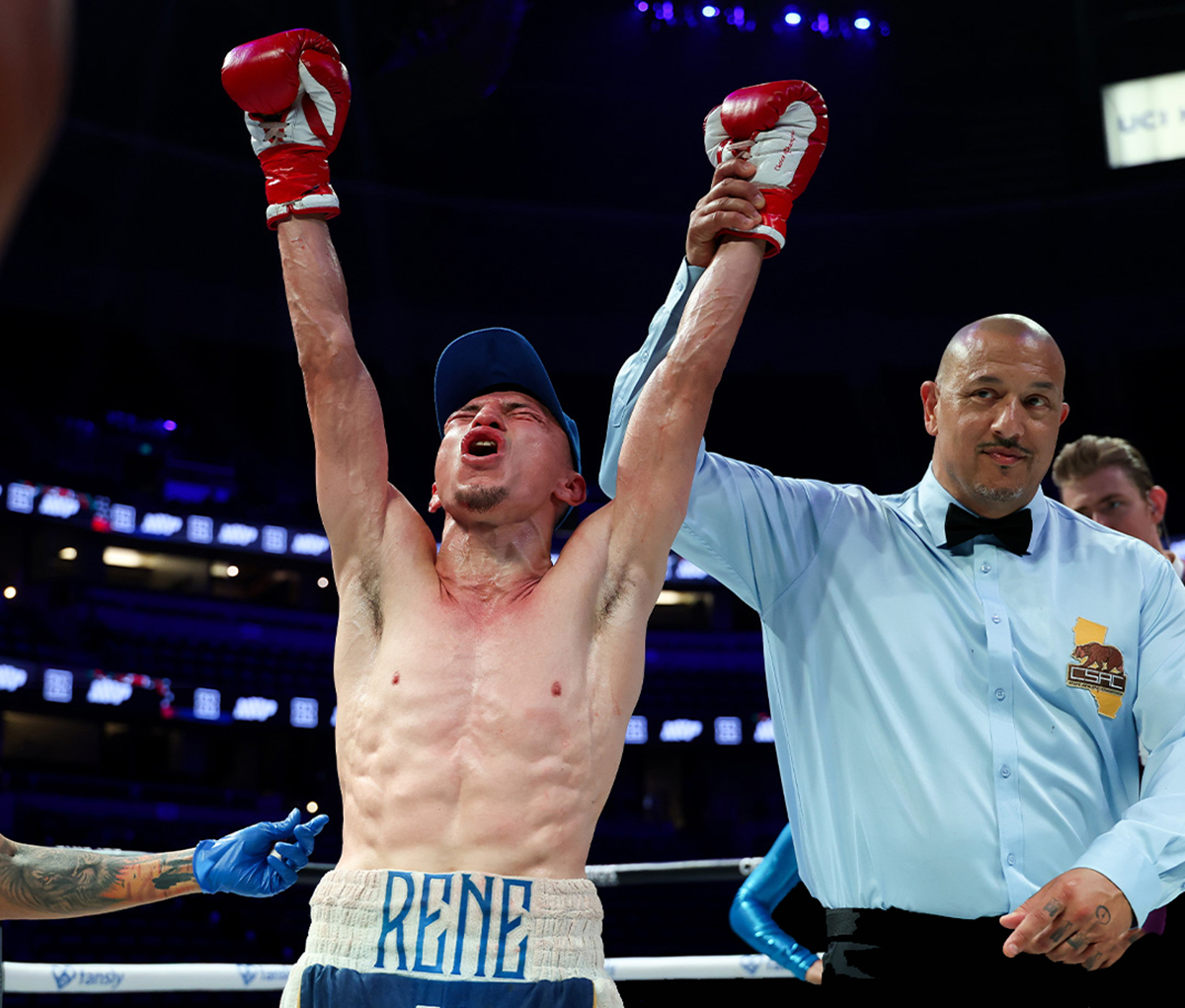 Rene Alvarado has faced all the top names during his career, and found a way to win Saturday. Photo: Golden Boy Boxing