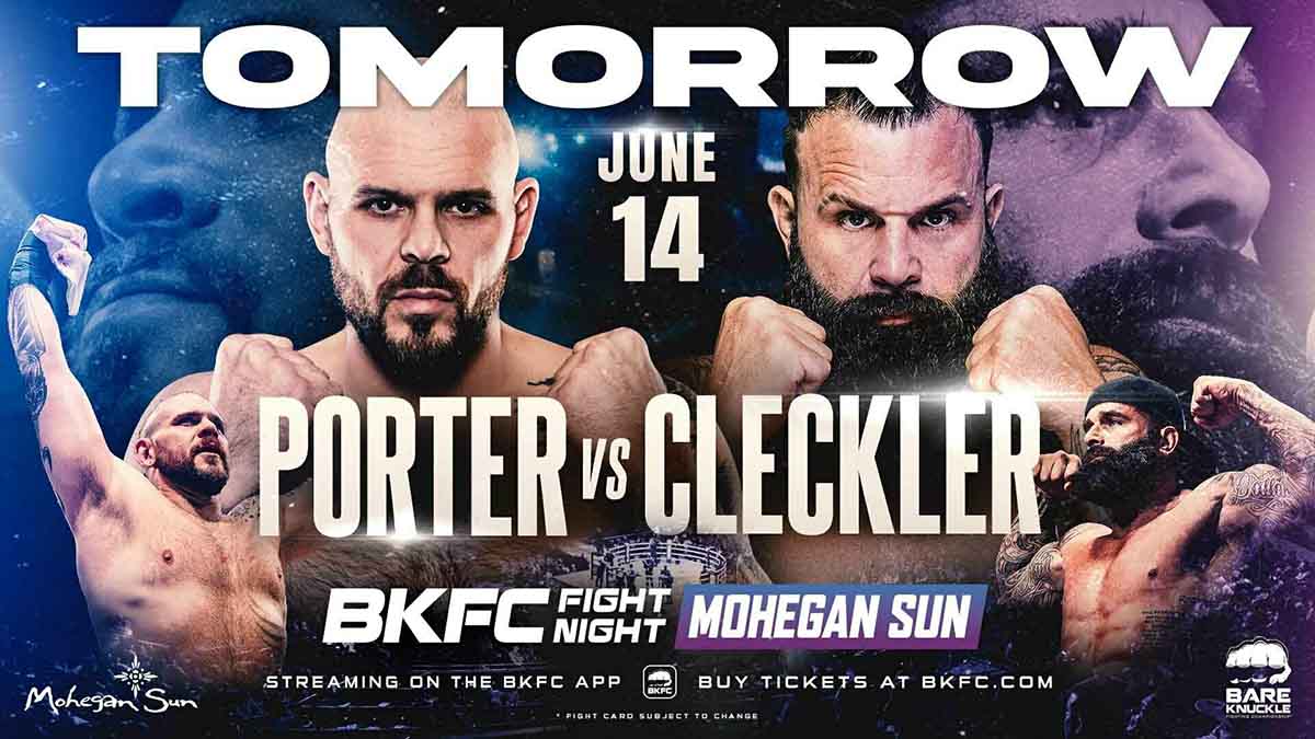 Curious about bare knuckle fighting? BKFC has a card on Saturday featuring heavyweights in the main event. Photo: BKFC weekend boxing schedule