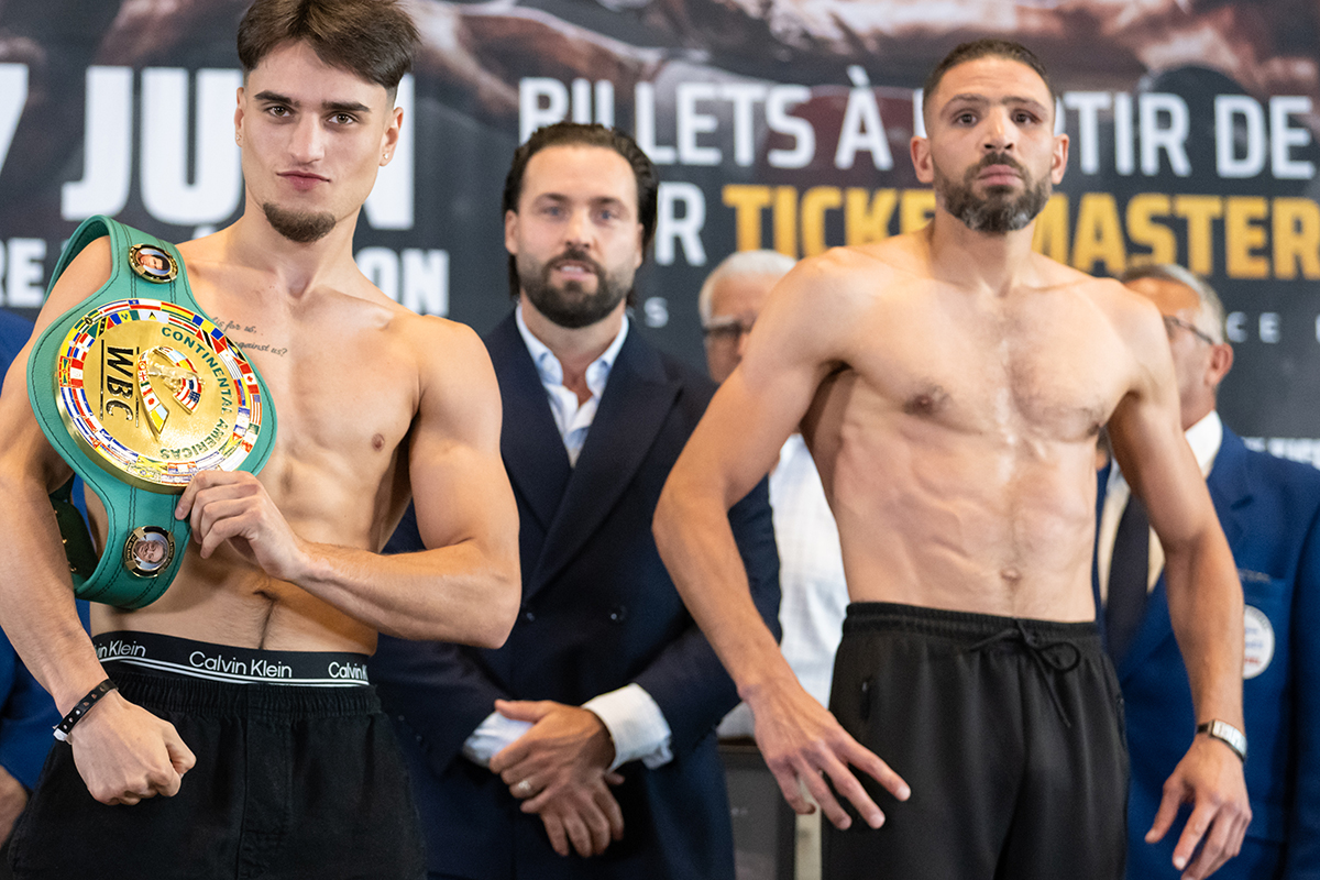 Christian Guerrero will defend his minor WBC title against Sandy Messaoud, Photo: Vincent Ethier, Eye Of The Tiger 2025
