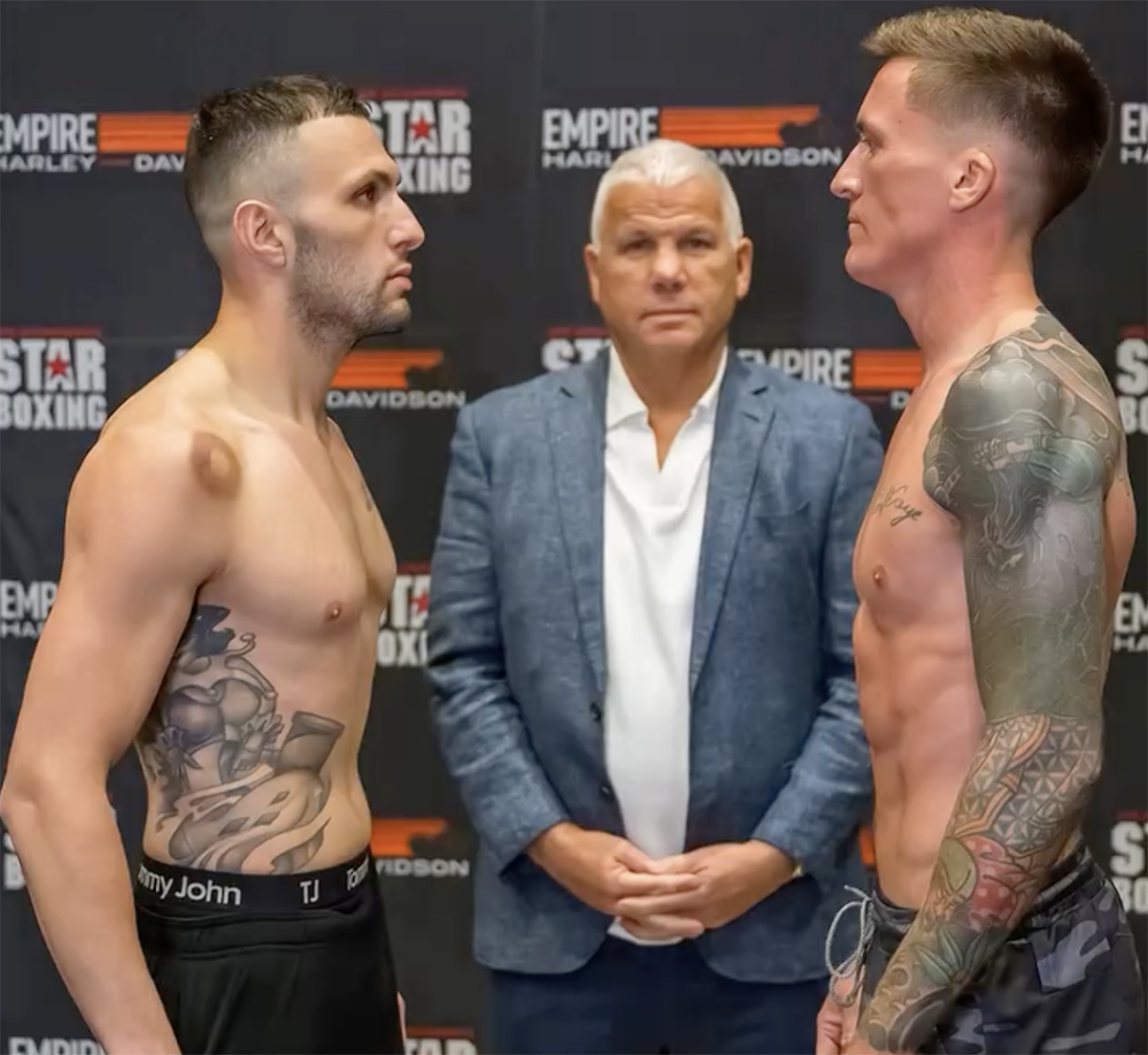 Harley Burke of Yonkers, NY and Lou Maietta of The Bronx promises to bring out the local fans. Photo: Star Boxing