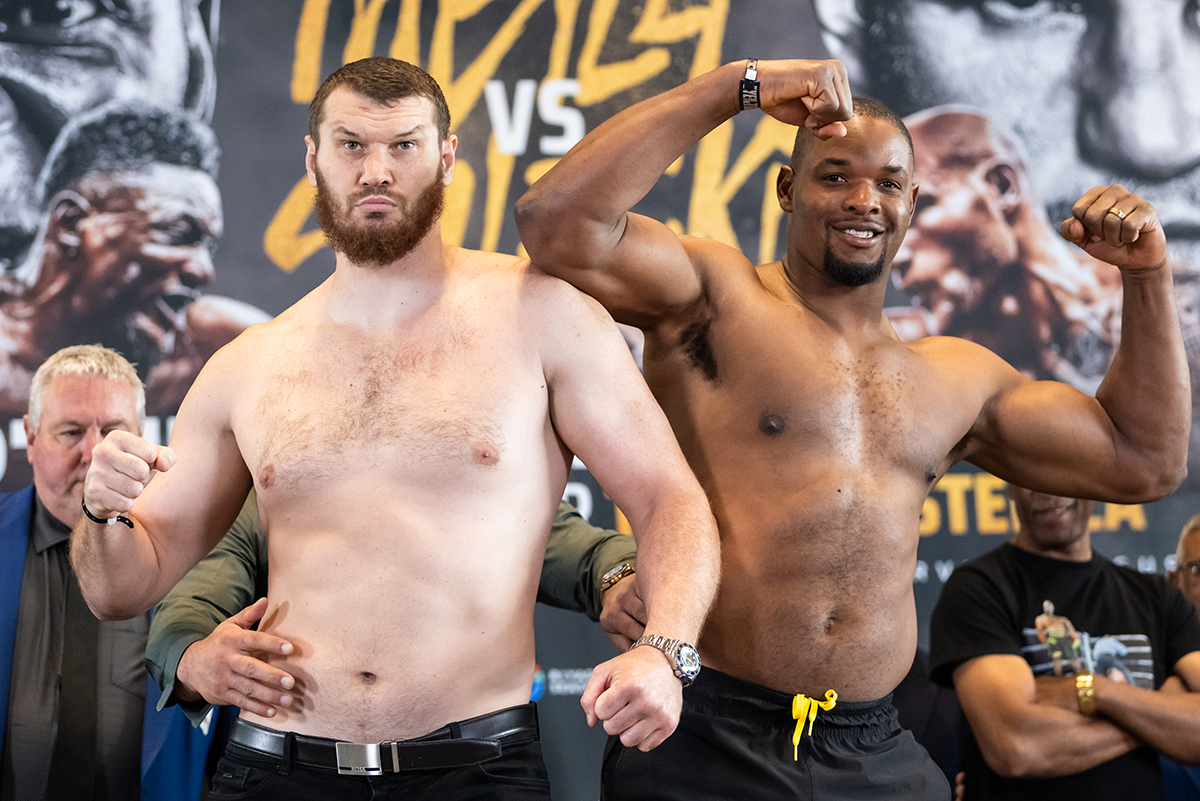 Arslanbek Makhmudov need to get a win against Ricardo Brown. Photo: Vincent Ethier, Eye of The Tiger 2025 Christian Mbilli