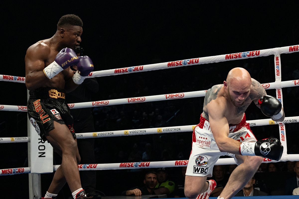 Christian Mbilli is now heading for the Canelo vs Crawford undercard in September in Las Vegas. Photo: Vincent Ethier, Eye Of The Tiger